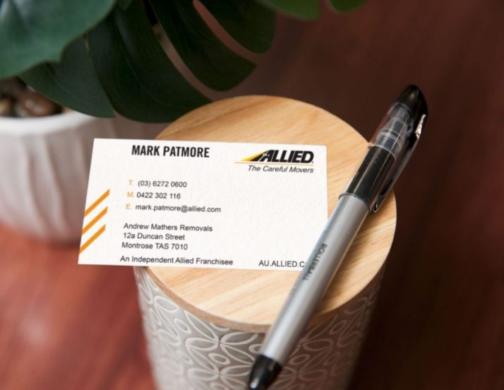Tadpac quick print business cards